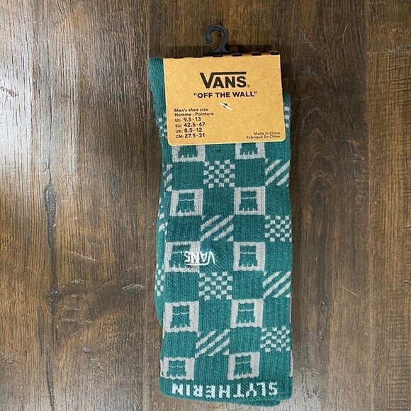 Vans x Harry Potter Slytherin Socks size 9.5-13 Men - Picture 1 of 4